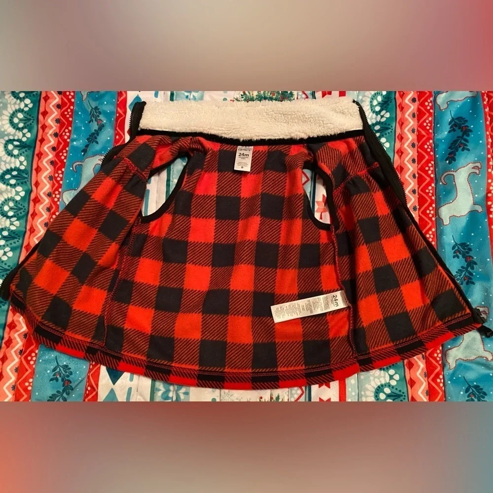 24M Carter's Baby Girl's Vest Excellent Condition